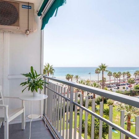 M1 403 Frontal Al Mar Vistas Terraza Y Wifi Lejlighed Benalmádena Eksteriør billede