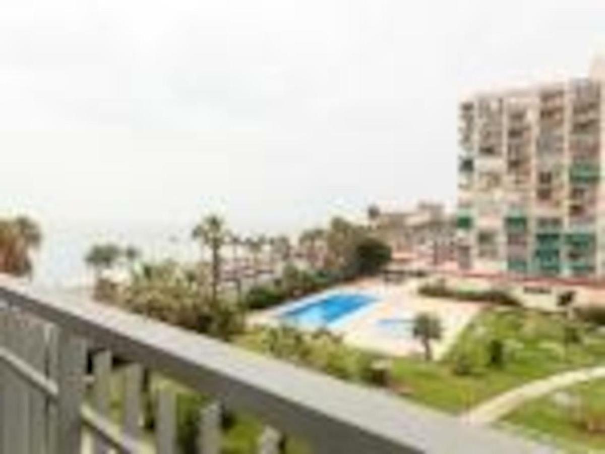 M1 403 Frontal Al Mar Vistas Terraza Y Wifi Lejlighed Benalmádena Eksteriør billede