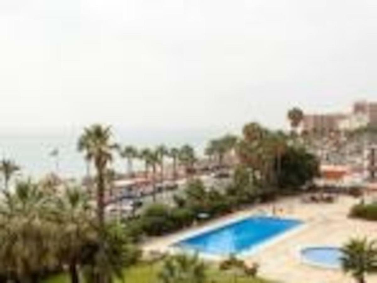 M1 403 Frontal Al Mar Vistas Terraza Y Wifi Lejlighed Benalmádena Eksteriør billede